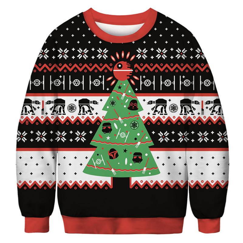 Ugly Christmas Sweater Men Women Autumn Winter Clothing 3D Funny Printed Sweaters Jumpers Tops Pullover Holiday Xmas Sweatshirts Men's