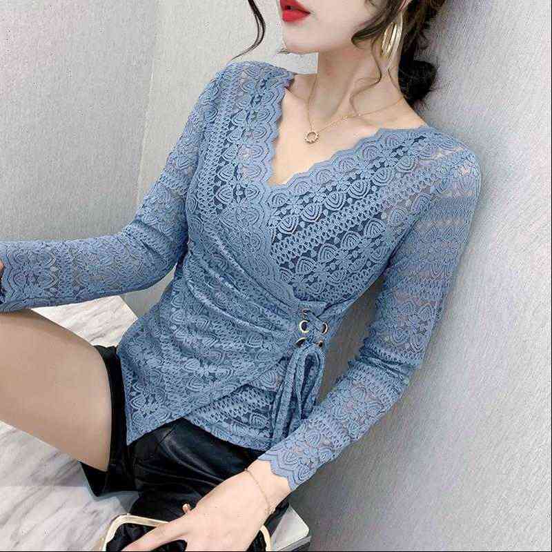 autumn lace long sleeve women shirts v neck bow tie crochet white shirt fashion hollow out blouse blusa
autumn lace long sleeve women shirts v neck bow tie crochet white shirt fashion hollow out blouse blusa