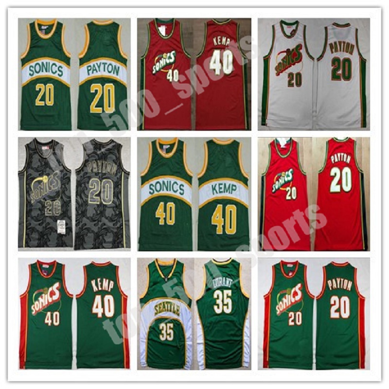 Men Basketball Shawn Kemp Jersey Gary Payton Kevin Durant Ray Allen Stitched Green Yellow White Red Home Away Breathable Good Quality, Colour 2
Men Basketball Shawn Kemp Jersey Gary Payton Kevin Durant Ray Allen Stitched Green Yellow White Red Home Away Breathable Good Quality, Colour 2