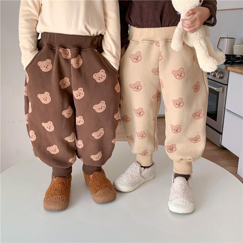 Trousers MILANCEL 2021 Winter Kids Clothes Girl Pants Bear Thicken Korean Boys Fur Children, Blue
Trousers MILANCEL 2021 Winter Kids Clothes Girl Pants Bear Thicken Korean Boys Fur Children, Blue
