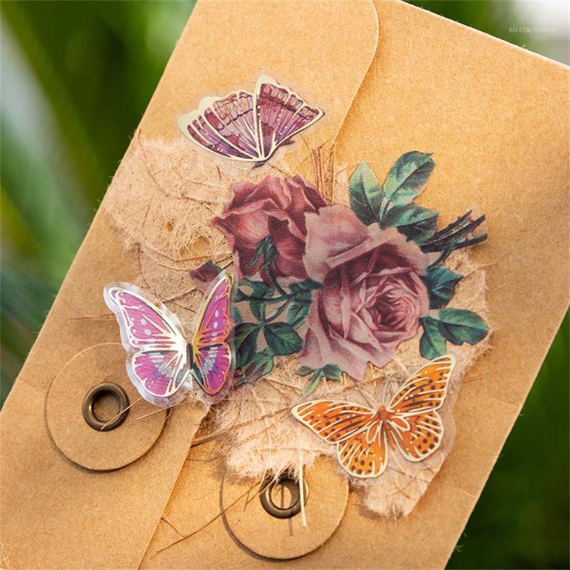 Gift Wrap 4 Sheets PET Vintage Waterproof Gold Foil Butterfly Decorative Stickers For Scrapbooking DIY Crafts Envelope Stationery
Gift Wrap 4 Sheets PET Vintage Waterproof Gold Foil Butterfly Decorative Stickers For Scrapbooking DIY Crafts Envelope Stationery
