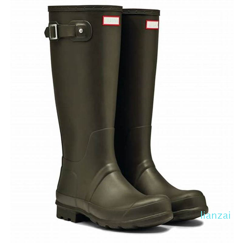 Boots Women Fetish High Heels Boots Women Knee-high Slip-on Waterproof Low Solid Mujer Rain Boots, Black;red
Boots Women Fetish High Heels Boots Women Knee-high Slip-on Waterproof Low Solid Mujer Rain Boots, Black;red