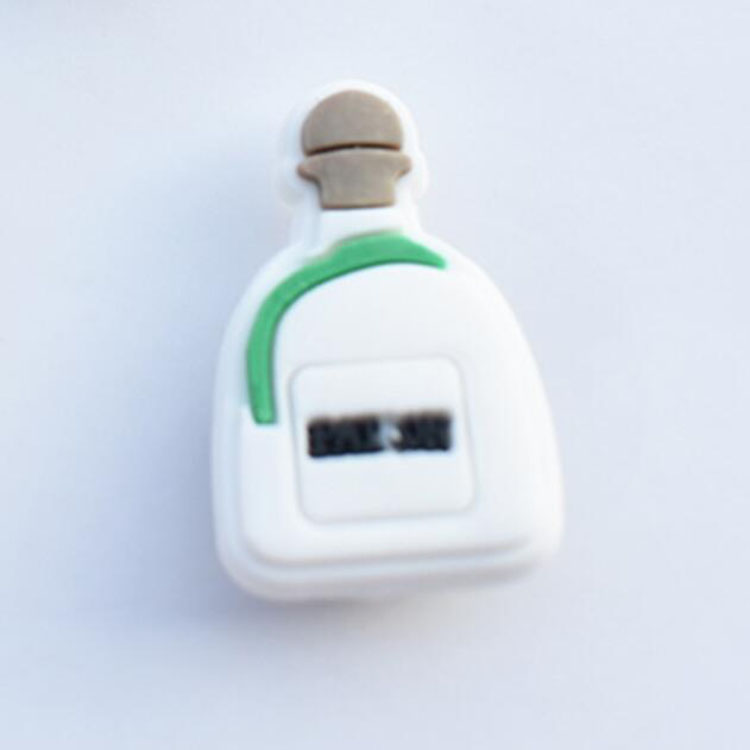 garden shoe accessories pvc shoe flower charms buckle clog bracelet wristband decoriation mexican bottle wholesale