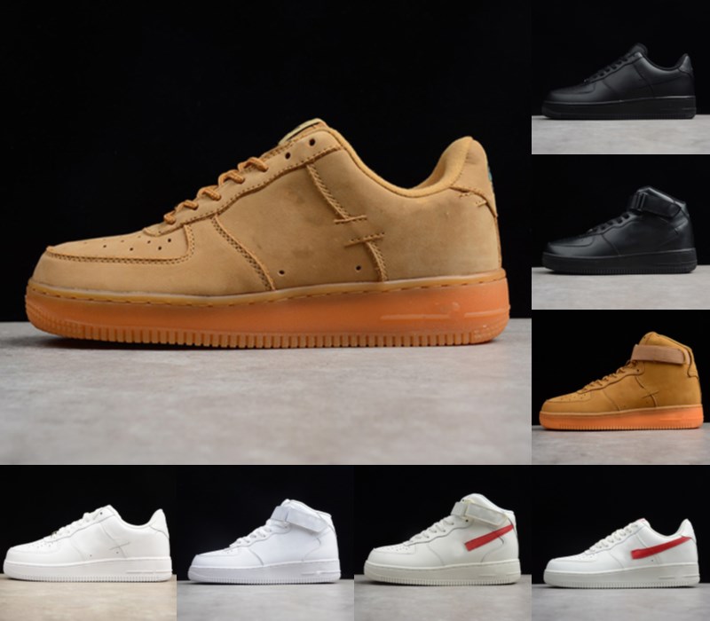 One 1 Men Running Shoes des chaussures Classic High Low Triple White Black Skateboard Outdoor Sports Women Mens Trainers Sneakers 36-46, White;red
One 1 Men Running Shoes des chaussures Classic High Low Triple White Black Skateboard Outdoor Sports Women Mens Trainers Sneakers 36-46, White;red