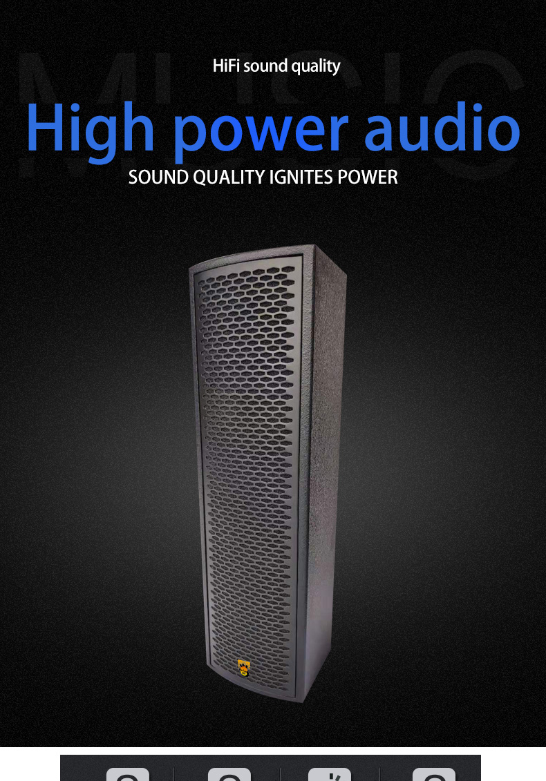 Speakers Professional stage audio outdoor wedding large performance loudspeaker group
Speakers Professional stage audio outdoor wedding large performance loudspeaker group