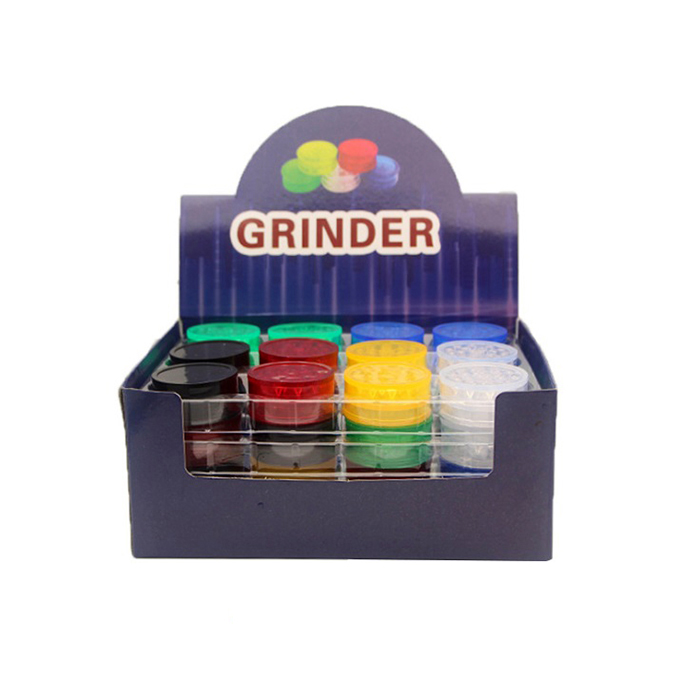 In Stock Plastic Tobacco Spice Dry Herb Grinder Cigarette Crusher Smoking Accessories 3 Layers 40mm Colorful Retail Box Desigs Food Grade Plastics 6color
In Stock Plastic Tobacco Spice Dry Herb Grinder Cigarette Crusher Smoking Accessories 3 Layers 40mm Colorful Retail Box Desigs Food Grade Plastics 6color