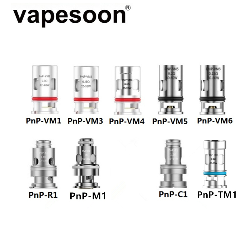 PnP-VM1 VM5 VM6 PnP-TM1 PnP Coil Head for VOOPOO VINCI / VINCI R / VINCI X Pod DRAG S/X Vape Mod etc
PnP-VM1 VM5 VM6 PnP-TM1 PnP Coil Head for VOOPOO VINCI / VINCI R / VINCI X Pod DRAG S/X Vape Mod etc