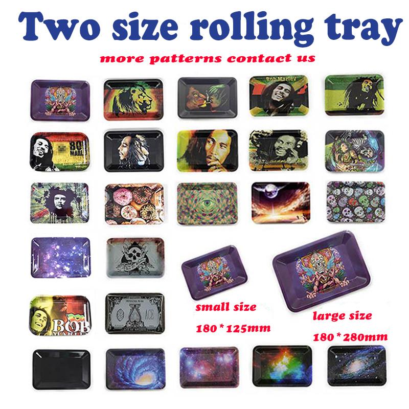 smoking accessories metal roll rolling trays Bob Marley tray for smokings tools pipes papers mix pattern leaf 188*125mm 285*185mm
smoking accessories metal roll rolling trays Bob Marley tray for smokings tools pipes papers mix pattern leaf 188*125mm 285*185mm