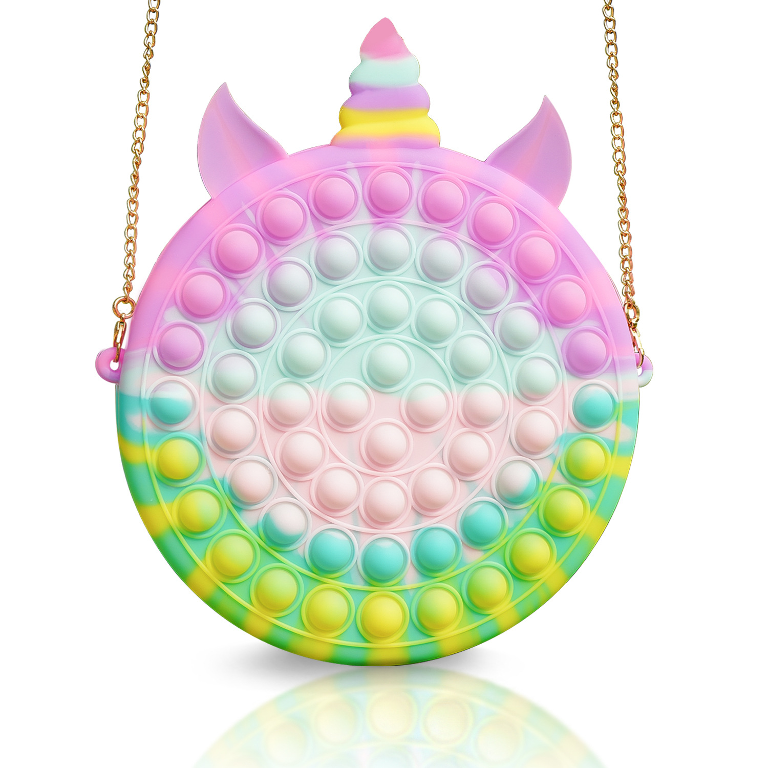 Handbags 2021 New Silicone Pencil Case Push it Coin Purse Cute Simple Dimple Stationary Unicorn Bag Sensory Coin Purse Pop Fidget Toys, Pick colors and quantity
Handbags 2021 New Silicone Pencil Case Push it Coin Purse Cute Simple Dimple Stationary Unicorn Bag Sensory Coin Purse Pop Fidget Toys, Pick colors and quantity