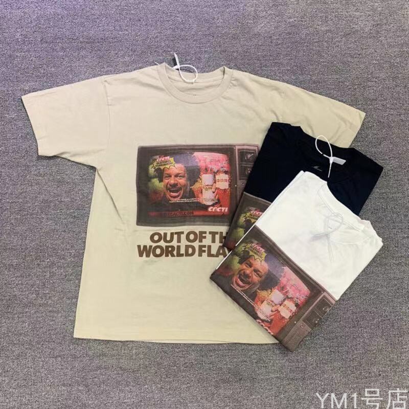 Mens Designer T Shirts Travis Scott Cacti Cactus Jack Commercial Tee Beer Cotton Short Sleeve T-shirt High Street Casual, White;black
Mens Designer T Shirts Travis Scott Cacti Cactus Jack Commercial Tee Beer Cotton Short Sleeve T-shirt High Street Casual, White;black