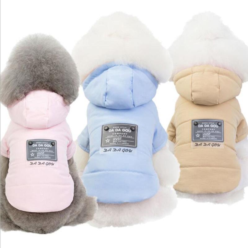 Dog Apparel DOGBABY Autumn Winter Warm Cotton Coat Fashion Thicken Hooded Clothes Two-Legged Poodle Pet Clothing For Small Medium
Dog Apparel DOGBABY Autumn Winter Warm Cotton Coat Fashion Thicken Hooded Clothes Two-Legged Poodle Pet Clothing For Small Medium