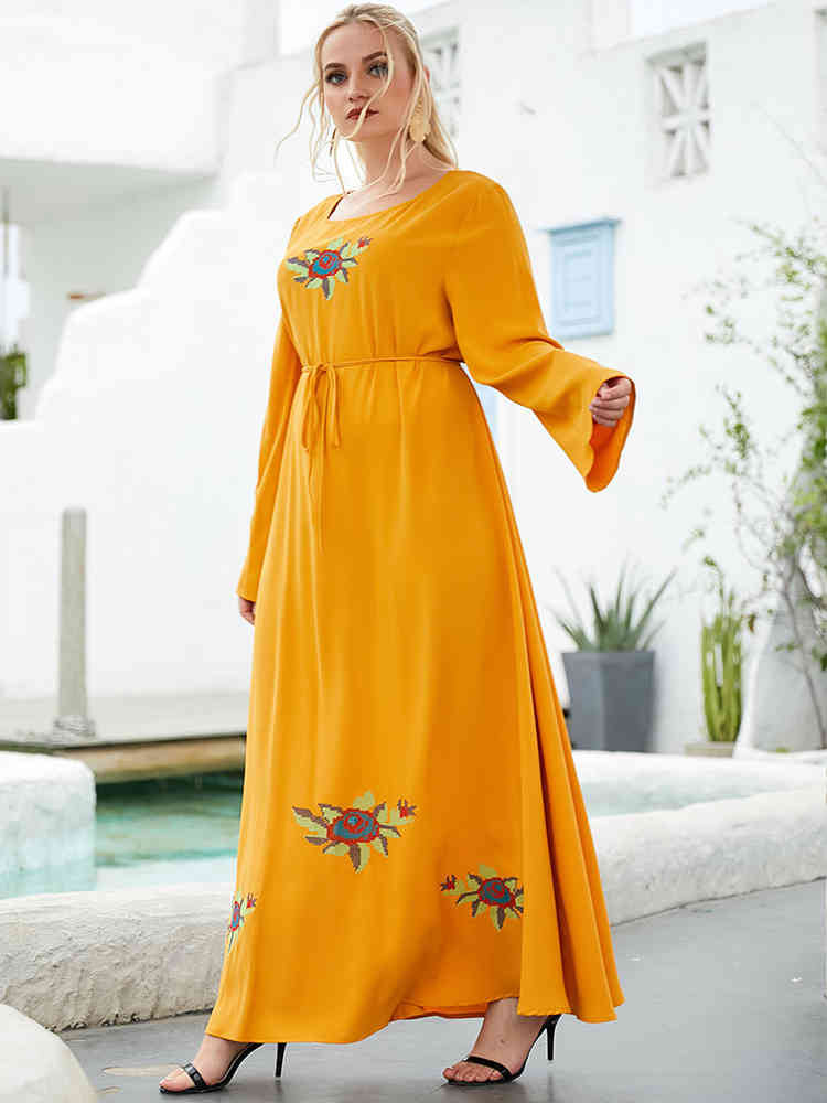 Casual Dresses 2021 Abaya Dubai Turkey Muslim Fashion Long Dress Ramadan Eid Mubarak Islam For Women Caftan Marocain Robe Longue F, Yellow
Casual Dresses 2021 Abaya Dubai Turkey Muslim Fashion Long Dress Ramadan Eid Mubarak Islam For Women Caftan Marocain Robe Longue F, Yellow