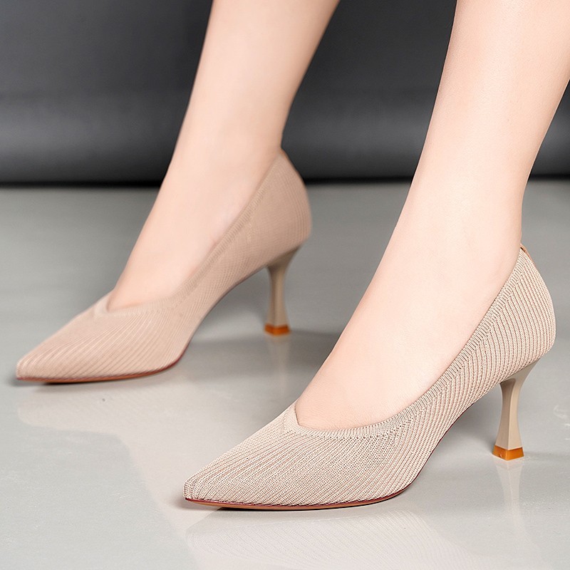 Sandals Big size 40- fashion high-heeled female pumps classic black beige sexy ladies elastic wedding mujer zapatos BIOK
Sandals Big size 40- fashion high-heeled female pumps classic black beige sexy ladies elastic wedding mujer zapatos BIOK