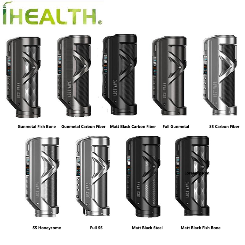 Original Lost Vape Cyborg Quest 100W Mod Supports 21700/20700/18650 battery Wattage/VPC/Bypass/Voltage/TC Mode
Original Lost Vape Cyborg Quest 100W Mod Supports 21700/20700/18650 battery Wattage/VPC/Bypass/Voltage/TC Mode