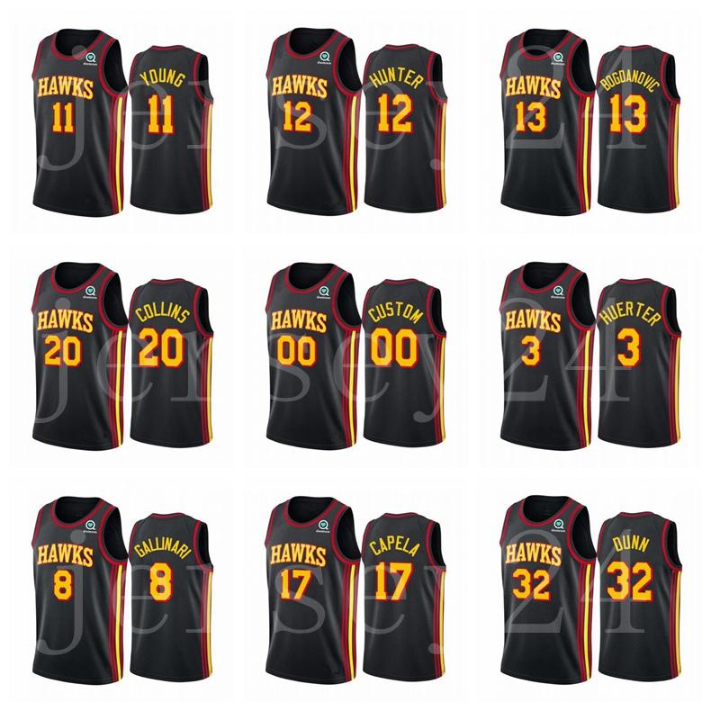 basketball Jersey Atlanta Hawks Trae Young Hunter Bogdan bogdanovic Kevin Huerter Any player pressing custom jerseys, Black;red
basketball Jersey Atlanta Hawks Trae Young Hunter Bogdan bogdanovic Kevin Huerter Any player pressing custom jerseys, Black;red