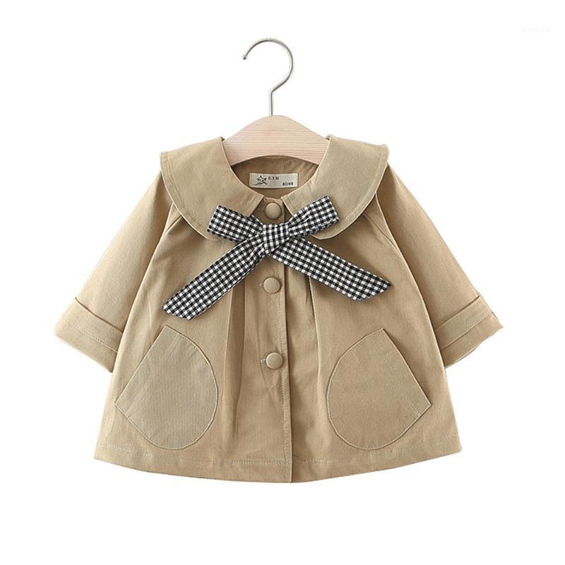 Jackets Children's Clothing Girls Wear Jacket Windproof Children Outerwear Leisure For Plaid Bow Tie Single Breasted Coat, Blue;gray
Jackets Children's Clothing Girls Wear Jacket Windproof Children Outerwear Leisure For Plaid Bow Tie Single Breasted Coat, Blue;gray