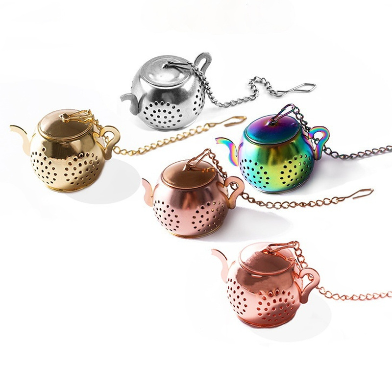 Teapot Tea Infuser Cute Stainless Steel 304 Strainer Loose Leaf Infusers Filter Teaware Tool Kitchen Utensils
Teapot Tea Infuser Cute Stainless Steel 304 Strainer Loose Leaf Infusers Filter Teaware Tool Kitchen Utensils