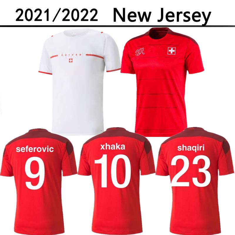 2021 2022 Switzerland Soccer Jersey national team home away 21 22 SEFEROVIC FREULER SHAQIRI LANG EMBOLO BEHRAMI Swiss Red Football Shirt
2021 2022 Switzerland Soccer Jersey national team home away 21 22 SEFEROVIC FREULER SHAQIRI LANG EMBOLO BEHRAMI Swiss Red Football Shirt