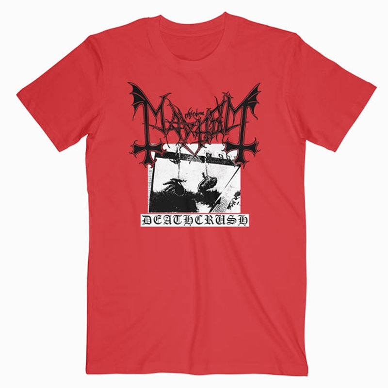 Mayhem Deathcrush Band Tshirts Harajuku Fashion Vintage 90s Grunge StreetwearT-Shirt Egirl Edgy Punk Red Tee Tops Clothes 210518, Red t shirt
Mayhem Deathcrush Band Tshirts Harajuku Fashion Vintage 90s Grunge StreetwearT-Shirt Egirl Edgy Punk Red Tee Tops Clothes 210518, Red t shirt