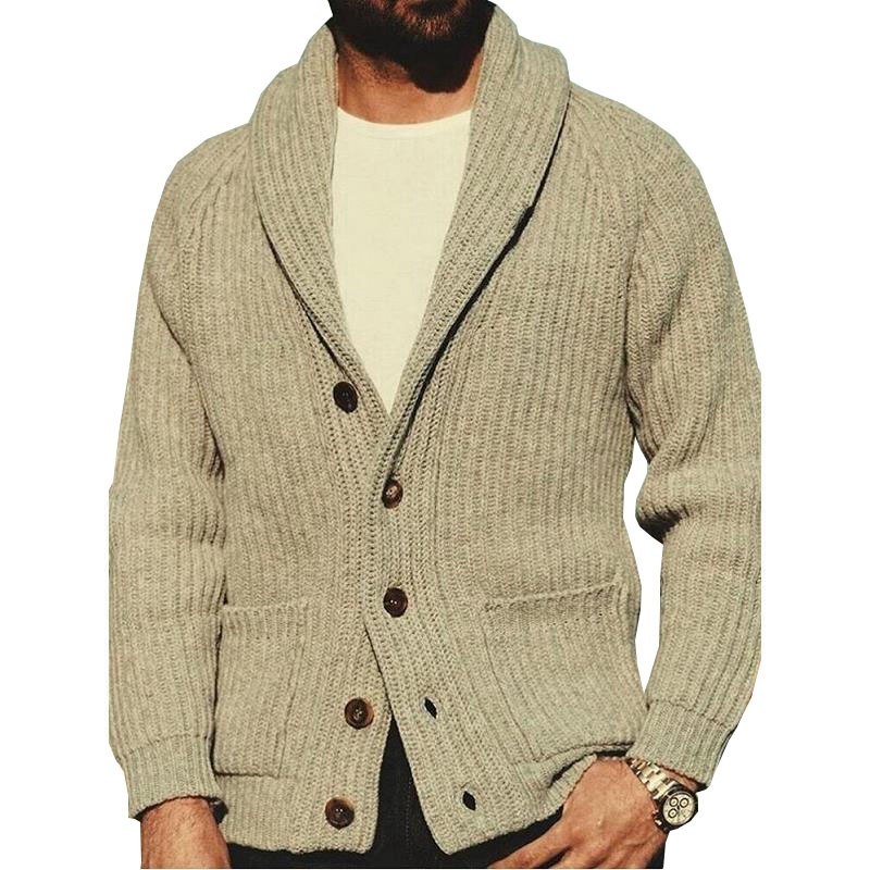 Men's Cardigan Knitted Khaki Color Stylish Vintage Style Long Sleeve Sweater Cardigans V Neck Fall Winter, White;black
Men's Cardigan Knitted Khaki Color Stylish Vintage Style Long Sleeve Sweater Cardigans V Neck Fall Winter, White;black
