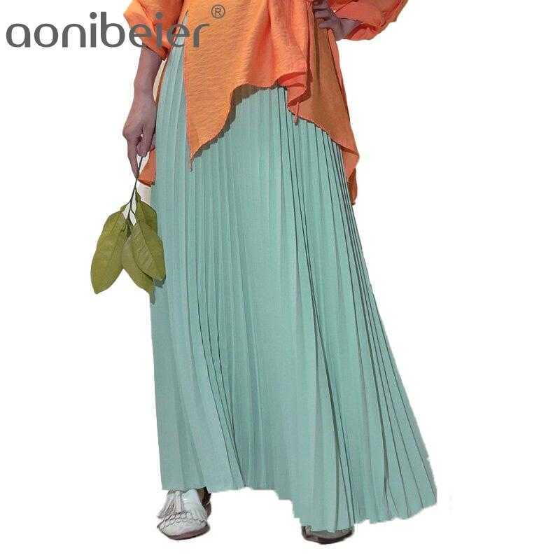Spring Summer Women Long Skirt Sexy Fashion A-Line Pleated Elastic High Waist s Casual Maxi 210604, Navy blue
Spring Summer Women Long Skirt Sexy Fashion A-Line Pleated Elastic High Waist s Casual Maxi 210604, Navy blue