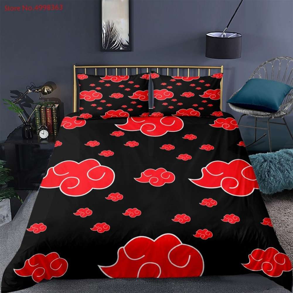 Home Textiles 2/3 Piece Duvet Sets Japan Anime Naruto Akatsuki Quilt Cover Pillowcase Single Double Full Size Bed Linen Set
Home Textiles 2/3 Piece Duvet Sets Japan Anime Naruto Akatsuki Quilt Cover Pillowcase Single Double Full Size Bed Linen Set