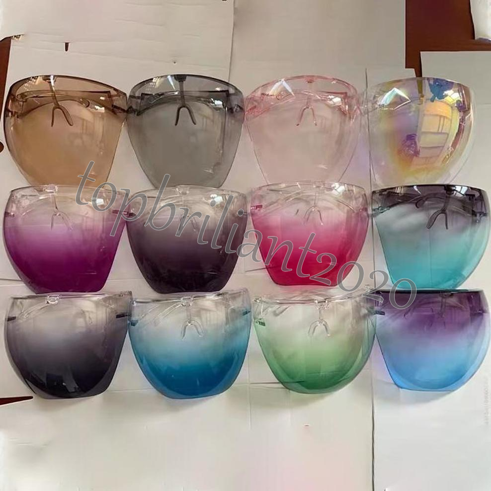Safety Faceshield With Glasses Frame Transparent Full Face Cover Protective Mask Face Shield Clear Designer Masks
Safety Faceshield With Glasses Frame Transparent Full Face Cover Protective Mask Face Shield Clear Designer Masks
