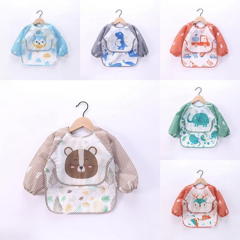 Baby Toddler Bib Overall Waterproof Bear Christmas Burp Cloths Long Sleeve Cartoon Animail Elk Print Children Kid Feeding Smock Apron Eating Coverall Clothes
Baby Toddler Bib Overall Waterproof Bear Christmas Burp Cloths Long Sleeve Cartoon Animail Elk Print Children Kid Feeding Smock Apron Eating Coverall Clothes