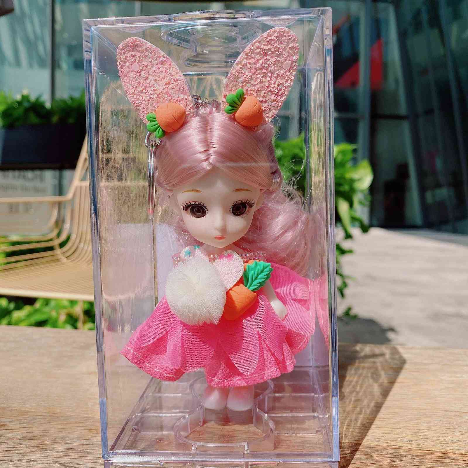 New PVC Boxed 16cm Bjd Doll 13 Joints Cute Doll 3D Brown Eyes Fashion Christmas Day Doll Children DIY Toy Girl Birthday Gift H1108
New PVC Boxed 16cm Bjd Doll 13 Joints Cute Doll 3D Brown Eyes Fashion Christmas Day Doll Children DIY Toy Girl Birthday Gift H1108