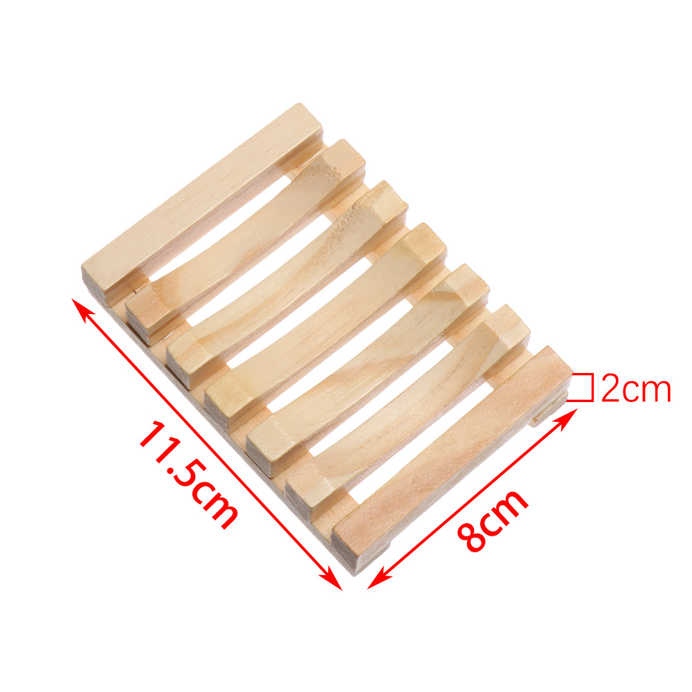 Wooden Soap Dish tray Holder Rack Box storage Container Bath Shower Plate Bathroom Supplies 2 colors for option EEB6080, As picture
Wooden Soap Dish tray Holder Rack Box storage Container Bath Shower Plate Bathroom Supplies 2 colors for option EEB6080, As picture