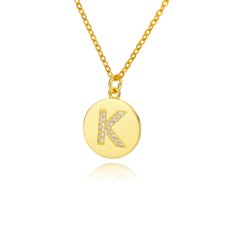 Chokers A-Z Initial Letter Choker Necklace For Women Round Coin Pendant Necklaces Zircon Crystal Chain Vintage Jewelry Collier
Chokers A-Z Initial Letter Choker Necklace For Women Round Coin Pendant Necklaces Zircon Crystal Chain Vintage Jewelry Collier
