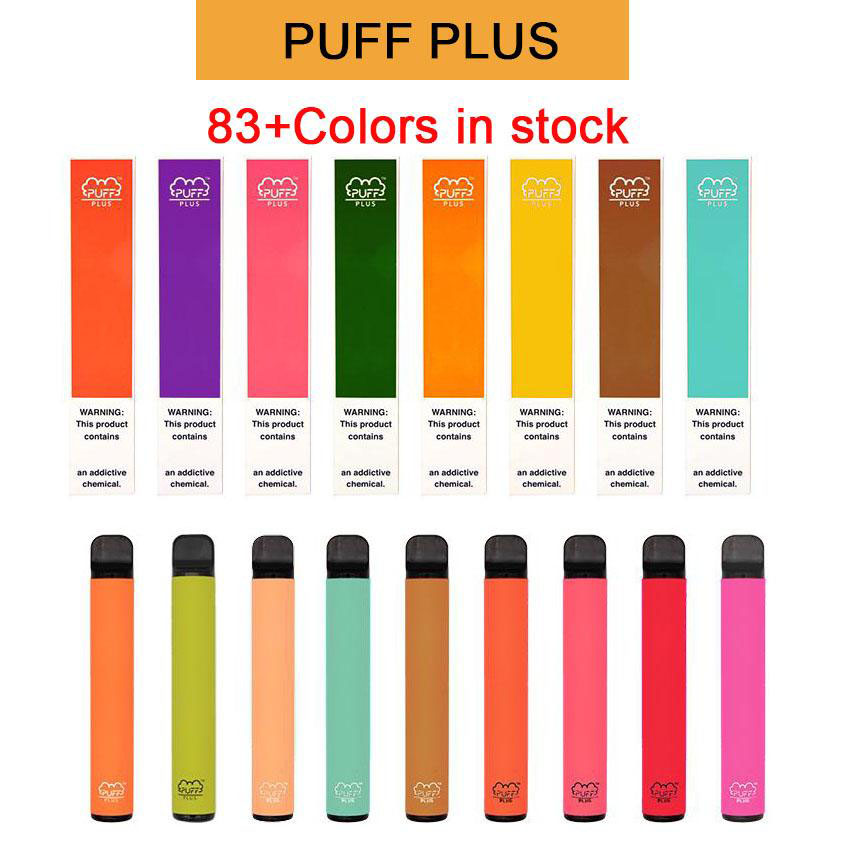 83+ colors Puff bar Plus Disposable Vape E cigarette Device empty Pod Starter Kit Upgraded 550mAh Battery 3.2ml Cartridge Vapes
83+ colors Puff bar Plus Disposable Vape E cigarette Device empty Pod Starter Kit Upgraded 550mAh Battery 3.2ml Cartridge Vapes