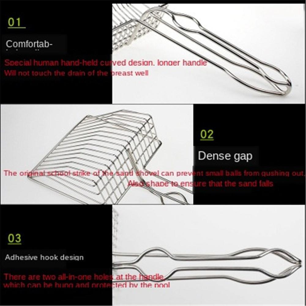 Cat litter Scoop Rvs Metals Pooper coopers Pets Cat litter Sand Kick Pets Shit Artefact Dogs Kick Pets Cleaning tools