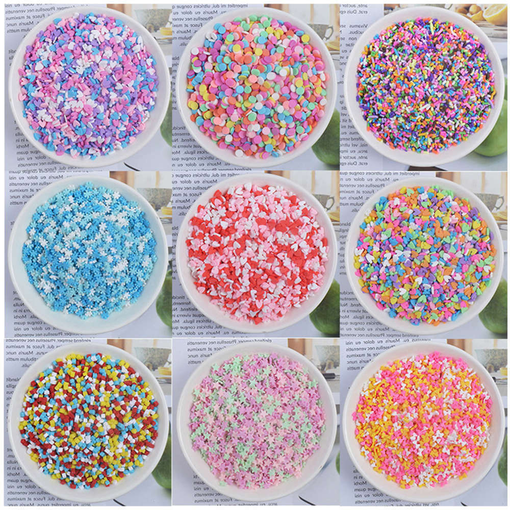 2021 fun toys100g Fake Sprinkles Addition for Supplies Bead Filler Polymer Clay Fluffy Slime Art Craft Toys DIY Decorationfor children
2021 fun toys100g Fake Sprinkles Addition for Supplies Bead Filler Polymer Clay Fluffy Slime Art Craft Toys DIY Decorationfor children
