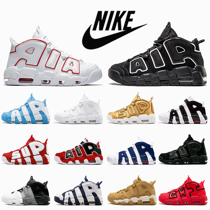 Supreme Nike Air More Uptempo Scottie Pippen Basketball Shoes Mens Womens Suptempo Bulls UNC Gym Red Chrome White Black Top Quality Sports Trainers Sneakers, A8 scottie pippen 36-47
Supreme Nike Air More Uptempo Scottie Pippen Basketball Shoes Mens Womens Suptempo Bulls UNC Gym Red Chrome White Black Top Quality Sports Trainers Sneakers, A8 scottie pippen 36-47