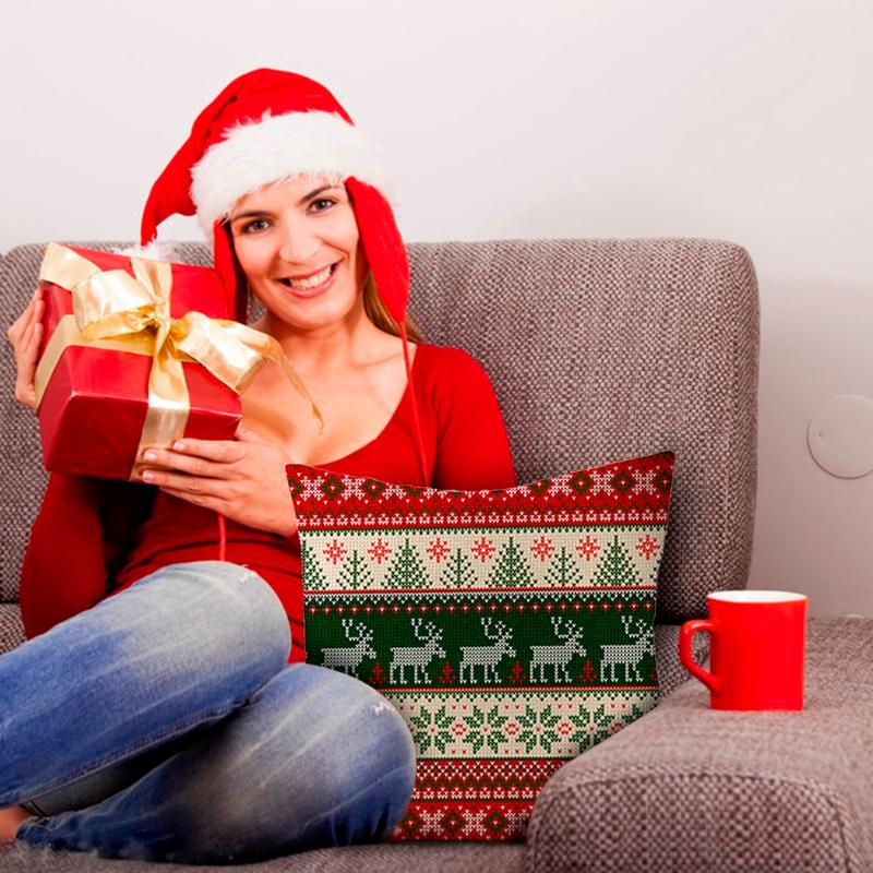 Pillow Case 4PCS Christmas Decor Red Cushion Cover Home 2021 Xmas Decoration Covers Navidad Decoraciones FN60
Pillow Case 4PCS Christmas Decor Red Cushion Cover Home 2021 Xmas Decoration Covers Navidad Decoraciones FN60