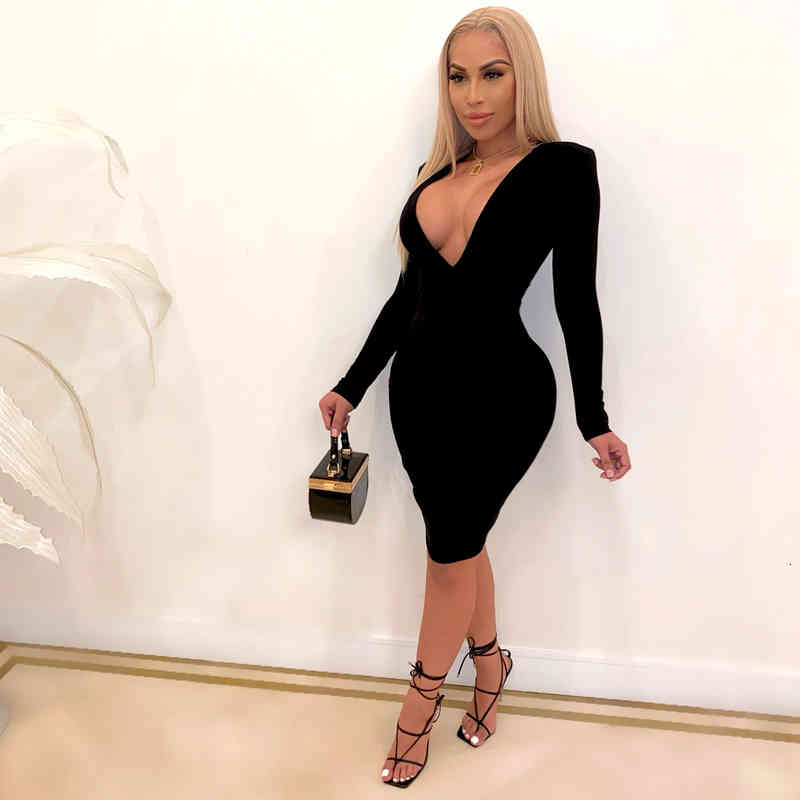 Womens Long Sleeve Deep V Fashion Casual Sexy Slim Fit Pleated Buttock Solid Dress, Black;gray
Womens Long Sleeve Deep V Fashion Casual Sexy Slim Fit Pleated Buttock Solid Dress, Black;gray