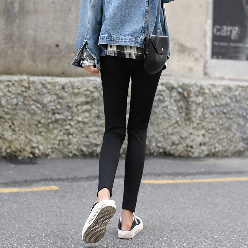 Casual Trousers High Waist Slim pencil Black Pants Arrival Nine Pant Womens fashion trousers office lady female 7267 50 210506
