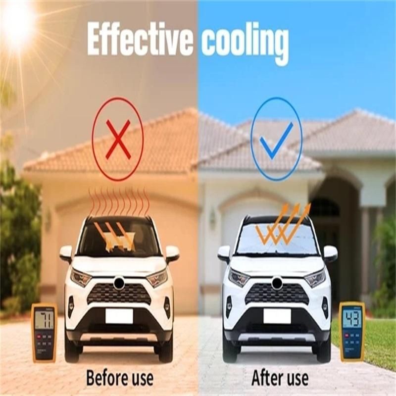 New Summer Type Car Sunshade Protector Umbrella For Auto Front 2 Model Can Choose