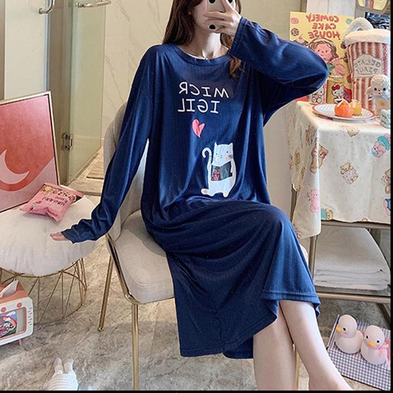 Spring Autumn Nightdress Womens Sleepwears Long Sleeve Cute Home Nightwear Service Sleep Tops Sleepwear Night Gown, Black;red
Spring Autumn Nightdress Womens Sleepwears Long Sleeve Cute Home Nightwear Service Sleep Tops Sleepwear Night Gown, Black;red