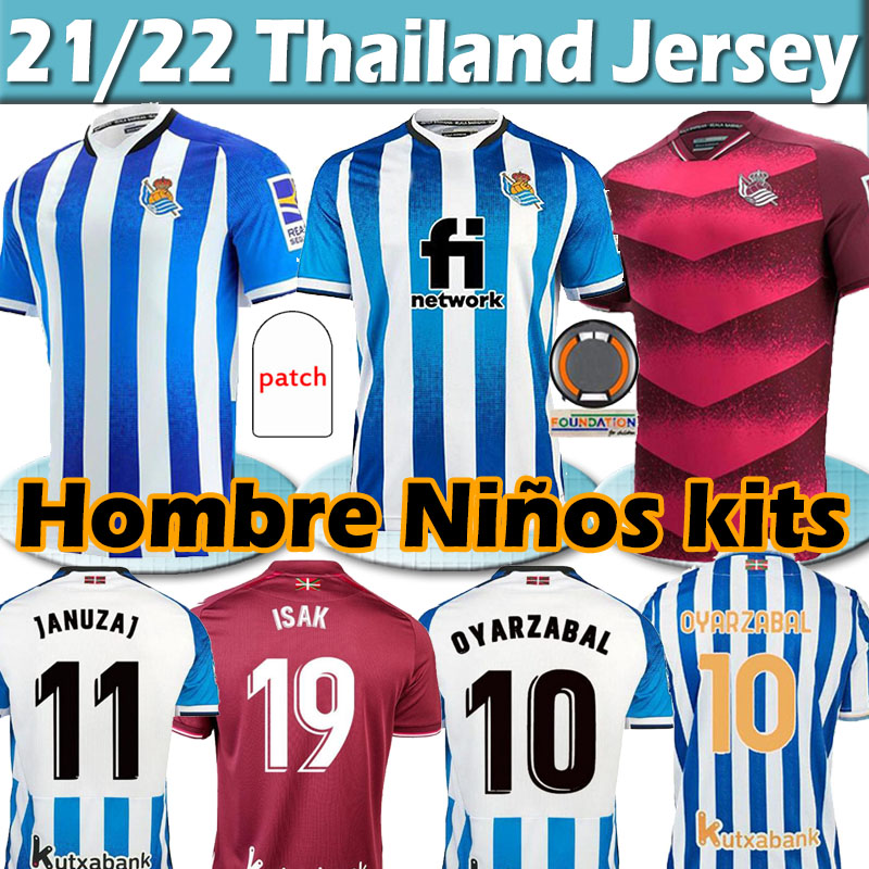 Real Sociedad 22/23 Soccer Jerseys DAVID SILVA OYARZABAL camiseta de futbol Copa del Rey jersey Hombres Ninos 2022 2023 men kids kit football Shirts, 21 22 home
Real Sociedad 22/23 Soccer Jerseys DAVID SILVA OYARZABAL camiseta de futbol Copa del Rey jersey Hombres Ninos 2022 2023 men kids kit football Shirts, 21 22 home