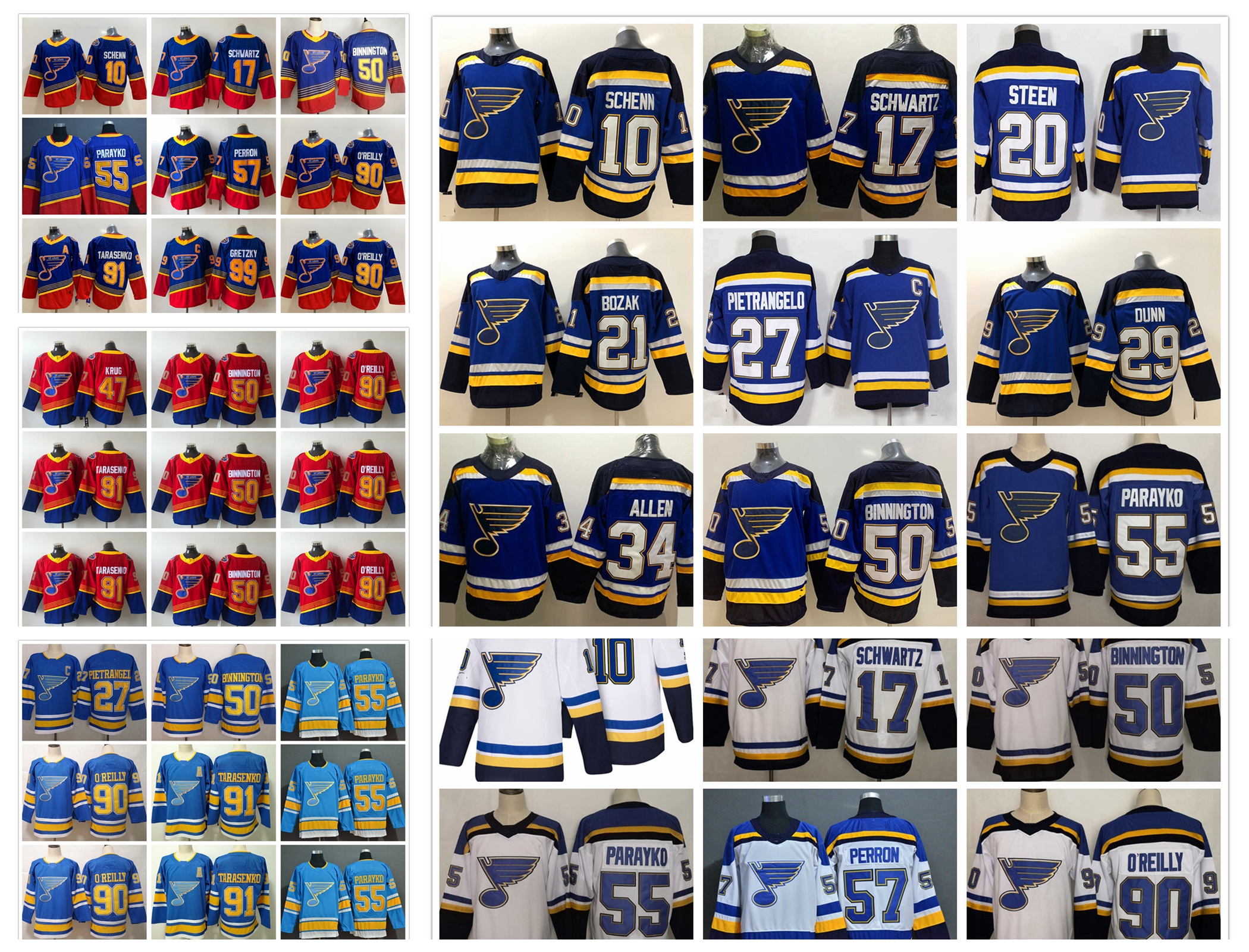 2021 Champions St. Louis Blues Hockey Jerseys Mens Ryan O'Reilly Jersey Binnington Vladimir Tarasenko Brayden Schenn David Perron Colto, Black;red
2021 Champions St. Louis Blues Hockey Jerseys Mens Ryan O'Reilly Jersey Binnington Vladimir Tarasenko Brayden Schenn David Perron Colto, Black;red
