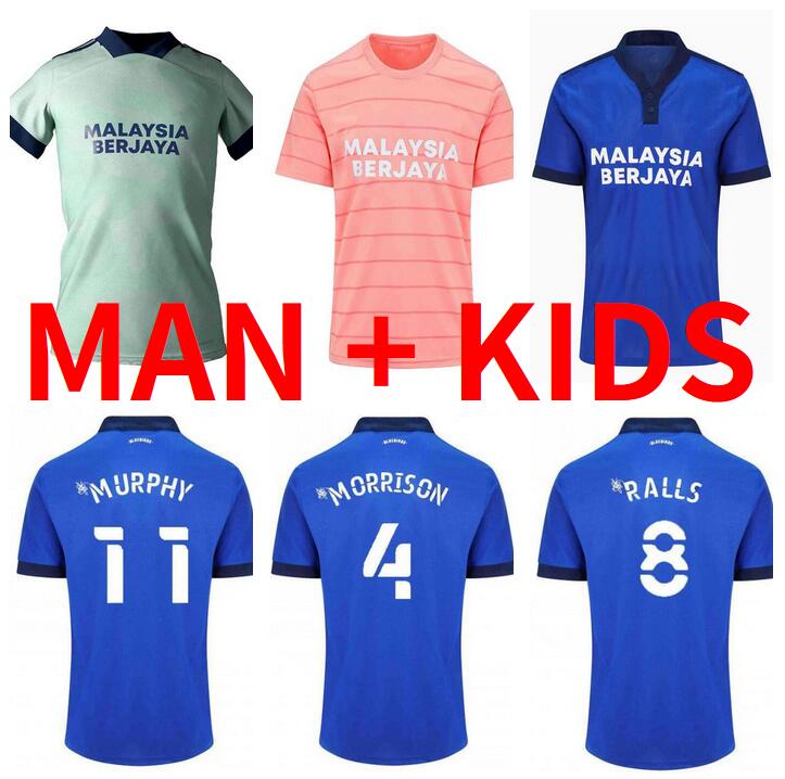 Top quality 2021 2022 Cardiff soccer jerseys city Moore 21 22 camisetas de fútbol Morrison Ralls Murphy Hoilett Leandro Bacuna Marlon Pack f, Black 
Top quality 2021 2022 Cardiff soccer jerseys city Moore 21 22 camisetas de fútbol Morrison Ralls Murphy Hoilett Leandro Bacuna Marlon Pack f, Black