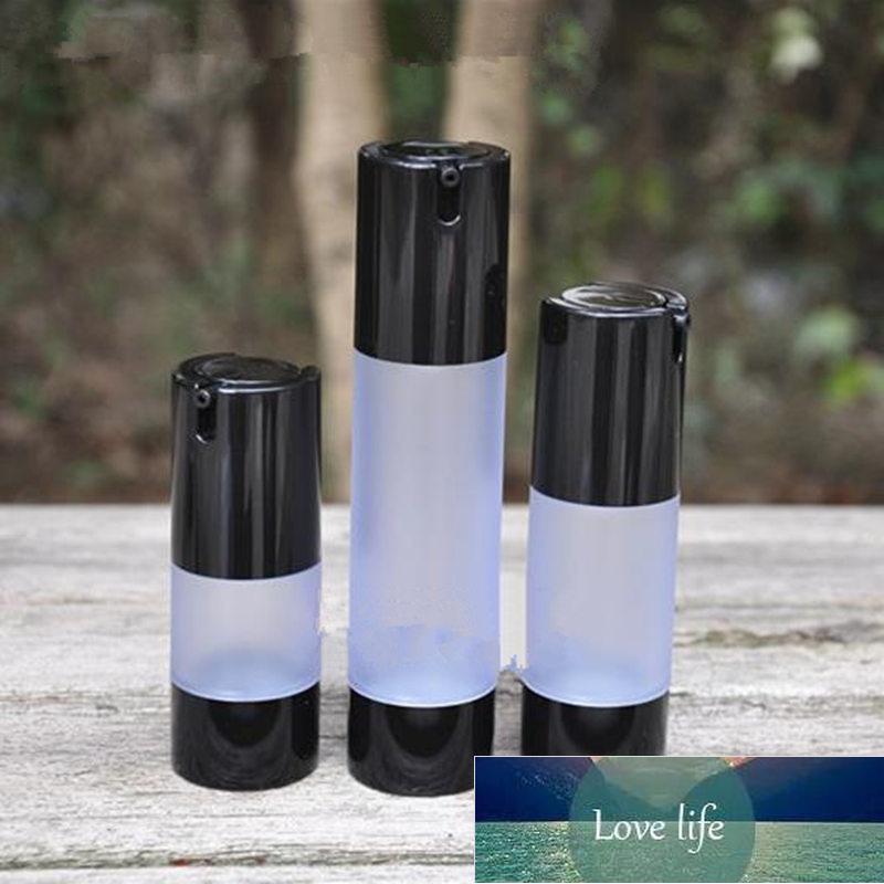 15ml 30ml Black Frosted Airless Vacuum Pump Lotion Bottle With Pump, Frost 50ml Plastic Refillable Bottles F20211105 Storage & Jars Factory price expert design
15ml 30ml Black Frosted Airless Vacuum Pump Lotion Bottle With Pump, Frost 50ml Plastic Refillable Bottles F20211105 Storage & Jars Factory price expert design