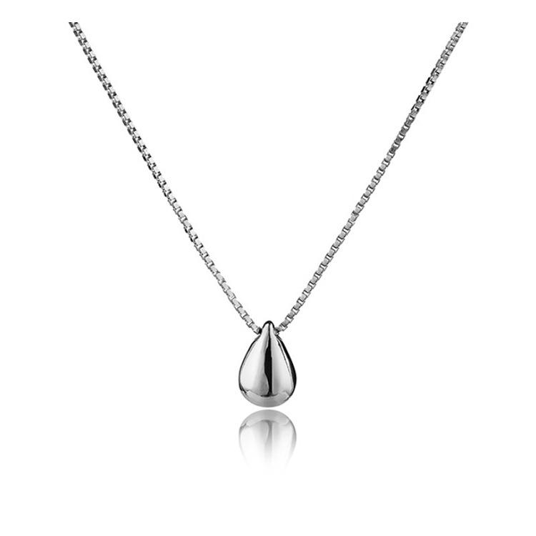 Pendant Necklaces Women Necklace Drops Of Water Shape 925 Sterling Silver Temperament Contracted Clavicle Choker Fashion Gift Fr
Pendant Necklaces Women Necklace Drops Of Water Shape 925 Sterling Silver Temperament Contracted Clavicle Choker Fashion Gift Fr