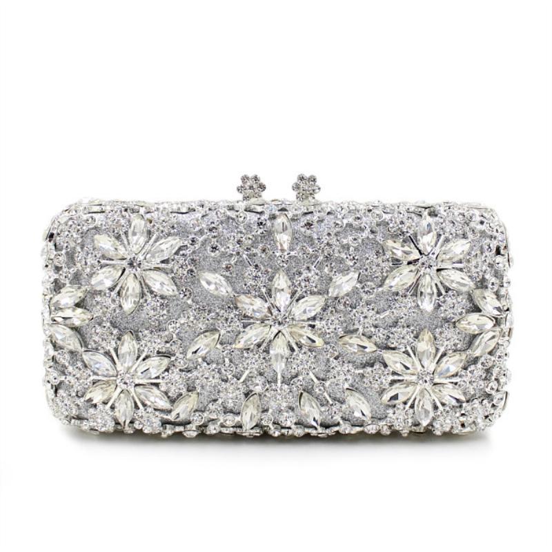 Fashion Diamond Women Evening Bag Luxury Crystal Bridal Wedding Party Metal Box Handbag Clutches With Chain Bags, Black
Fashion Diamond Women Evening Bag Luxury Crystal Bridal Wedding Party Metal Box Handbag Clutches With Chain Bags, Black