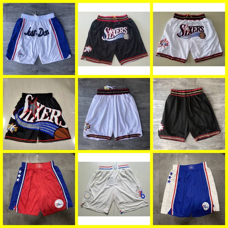 Mens Philadelphia 76ers Basketball Shorts 21 Joel Embiid 2021 25 Ben Simmons Hardwood Classics Retro JUST DON Pocket, Black
Mens Philadelphia 76ers Basketball Shorts 21 Joel Embiid 2021 25 Ben Simmons Hardwood Classics Retro JUST DON Pocket, Black