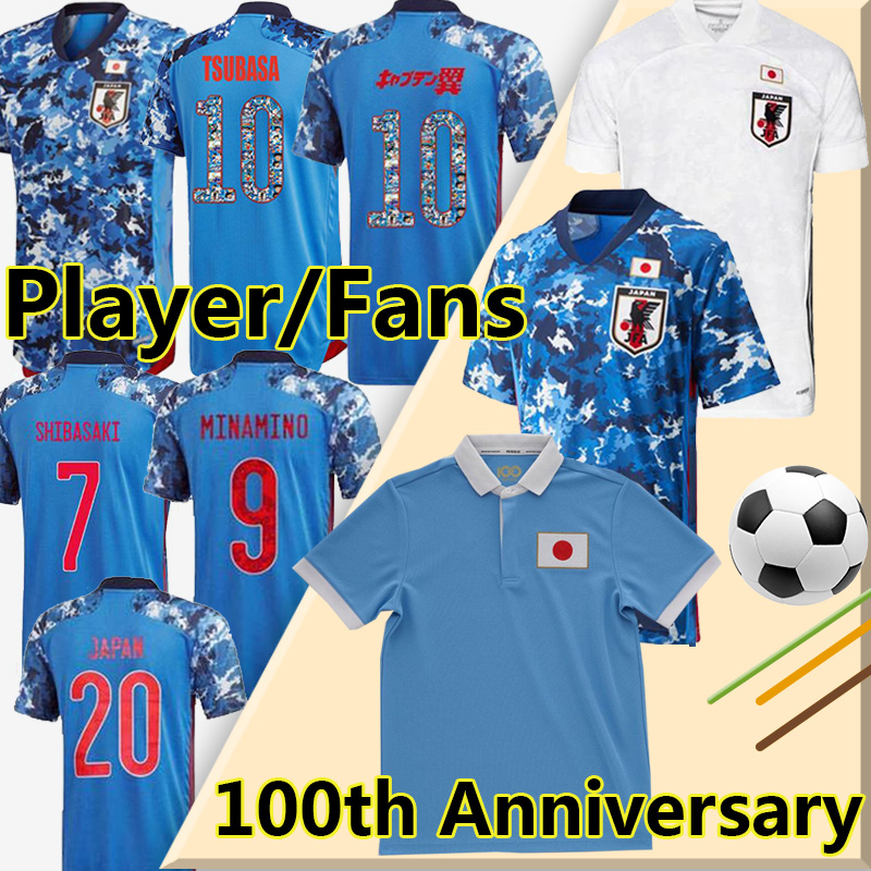 21/22 Japan Soccer Jerseys 100th anniversary fans player version 19/20 SHOYA SHIBASAKI MINAMINO football shirt SPECIAL 100 TH YEARS TSUBASA KAMADA men kids kit, Japan 19/20 home kids
21/22 Japan Soccer Jerseys 100th anniversary fans player version 19/20 SHOYA SHIBASAKI MINAMINO football shirt SPECIAL 100 TH YEARS TSUBASA KAMADA men kids kit, Japan 19/20 home kids