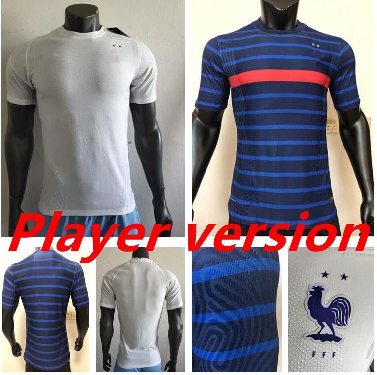 Player version France Home Away Soccer Jersey 20 21 MBAPPE POGBA GIROUD KANTE GRIEZMANN football shirt men tshirts uniform, Black;yellow
Player version France Home Away Soccer Jersey 20 21 MBAPPE POGBA GIROUD KANTE GRIEZMANN football shirt men tshirts uniform, Black;yellow