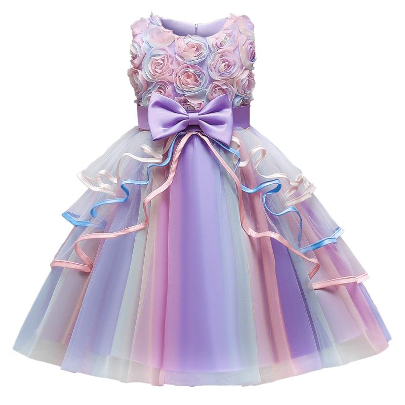 Girl's Dresses Flower Girl For Weddings Kids Rainbow Bow Year Carnival Fairy Vestido Fancy Girls Birthday Party Princess Costumes, Red;yellow
Girl's Dresses Flower Girl For Weddings Kids Rainbow Bow Year Carnival Fairy Vestido Fancy Girls Birthday Party Princess Costumes, Red;yellow